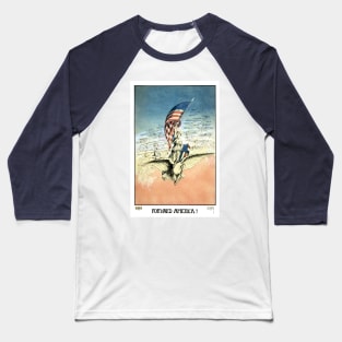 WWI Military Propaganda Poster Art Baseball T-Shirt